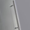 Aston Aquadica GS 34"x34"x72" Completely Frameless Square Shower, Stainless