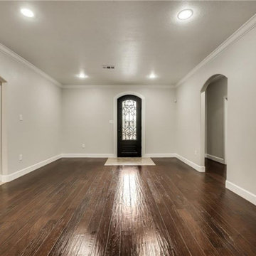 Hardwood Flooring and Ceiling Lighting, ADU Construction in Glendale, CA