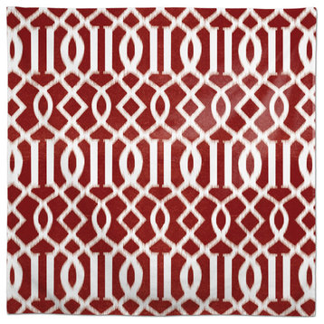 Kirkwood Pattern Red 58x58 Tablecloth