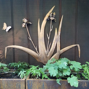 Iris Unlimited- copper fabrication by Pierre Riche Art