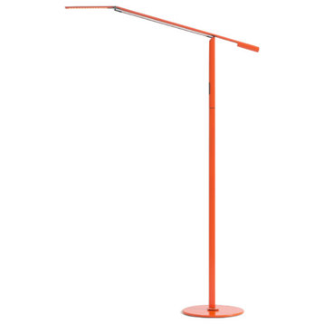 Equo Floor Lamp, Warm Light, Orange