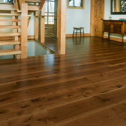 North Virginia Timber Frame Home - Hardwood Flooring