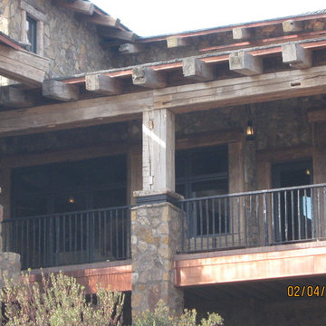 Exposed Wooden Beams