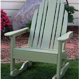 Grandparents Adirondack Rocker - Patio Furniture And Outdoor Furniture