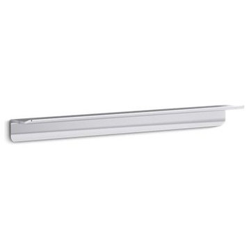 Kohler Choreograph 21" Floating Shower Shelf, Bright Polished Silver