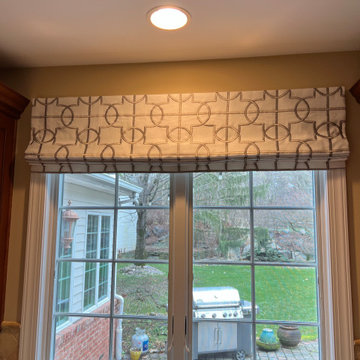 Roman Shades - operational and faux