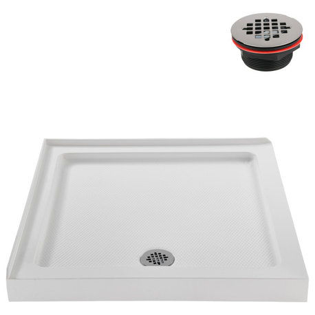 Streamline 36"x36" Corner Acrylic Shower Base
