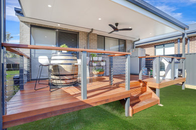 Inspiration for a contemporary exterior in Sydney.