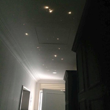 House ceiling fiber optic