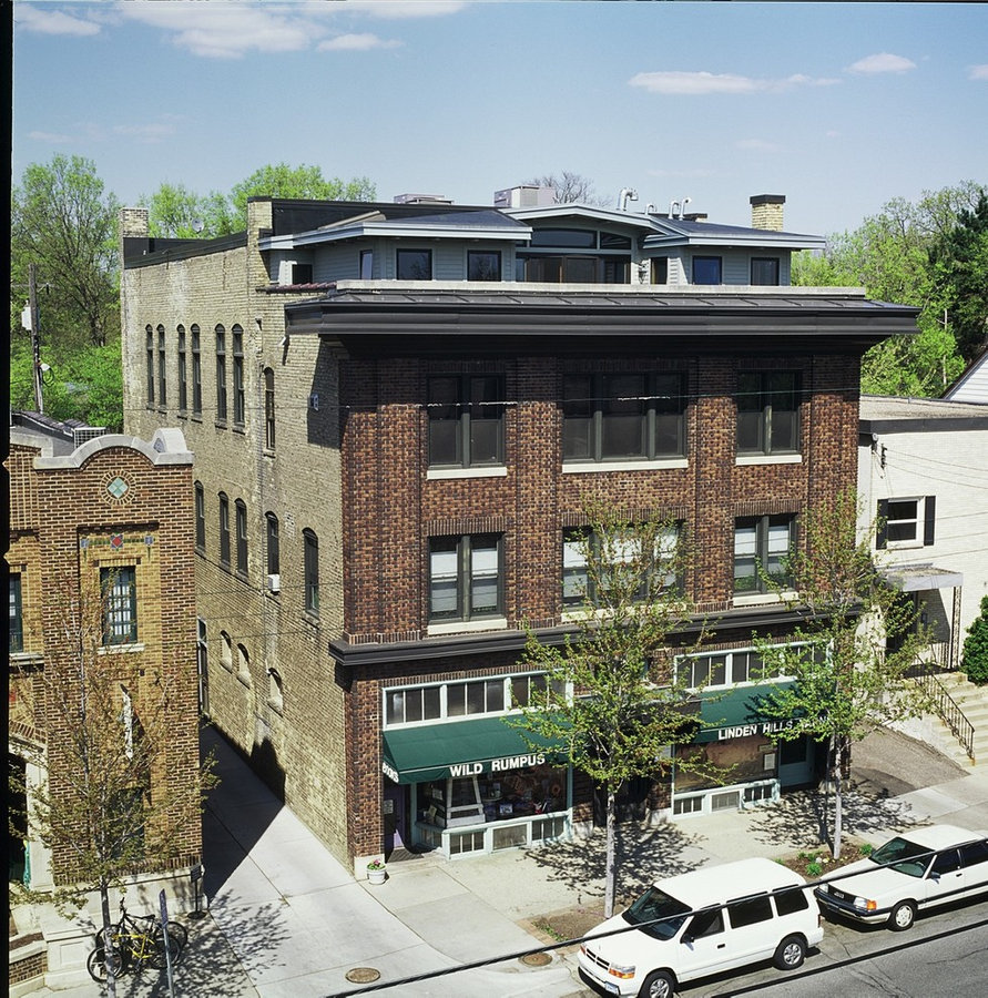 View of third story addition