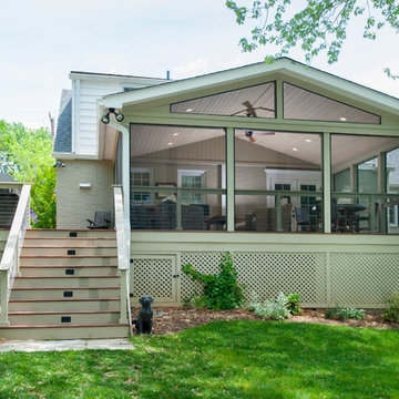 Pressure-Treated Screened Porch in Bethesda