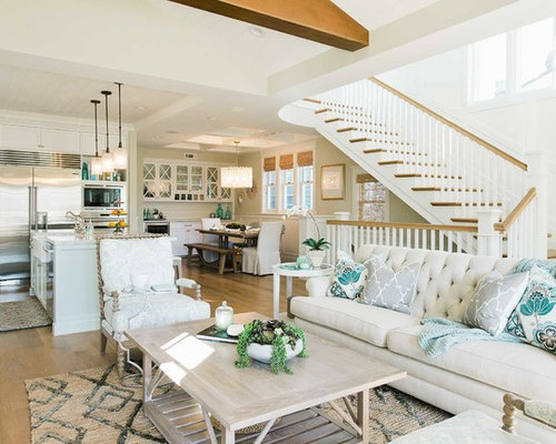 Best Beach Style Living Room Design Ideas & Remodel Pictures | Houzz