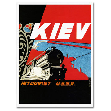 "Kiev" by Vintage Apple Collection, Canvas Art