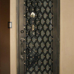 Single Iron Doors - Front Doors