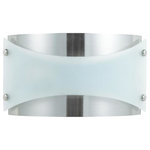 Cal - Cal LA-164-BS Elizabethe - One Light Wall Sconce - 13W PLC wall lampBrushed Steel Finish * Number of Bulbs: 1 * Wattage:13W * Bulb Type:Compact Fluorescent * Bulb Included: No * UL Approved: