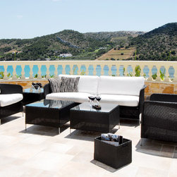 Avantgarde - Orion 3-seater, Orion chairs and Orion side table - Outdoor Lounge Sets