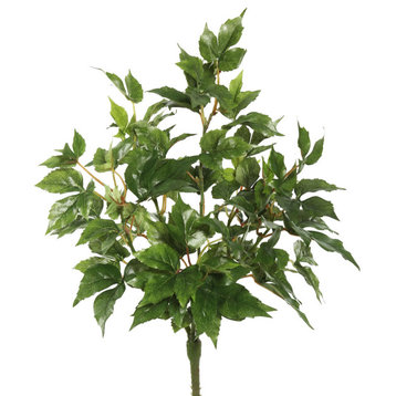 Vickerman 20" Maple Ivy Bush X 6 With 66 Leaves, Green