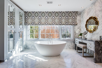 Example of a bathroom design in DC Metro