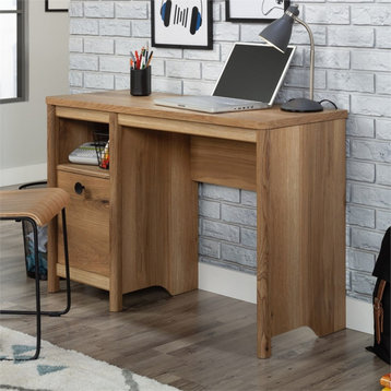 Sauder Dover Edge Transitional Engineered Wood Desk in Timber Oak