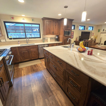 Knotty Hickory Kitchen