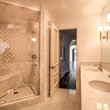 White Marble Bathroom