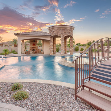 NEW Lazy River Pool and Spa in Gilbert, Arizona