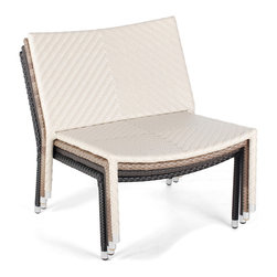 Wintons Teak Motu Lowseater - Outdoor Lounge Furniture
