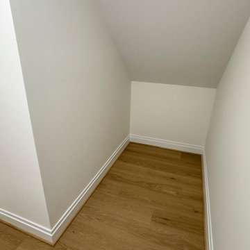 Project #144 | Slightly Curved Transitional Staircase