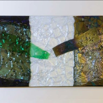 cast glass artist paintings
