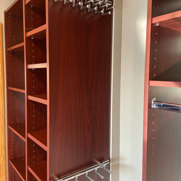 Closet Accessories by Closets For Life - Belt and Tie Racks