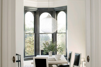 Example of an ornate dining room design in Nashville