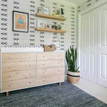 Refined Bohemian Inspired Nursery