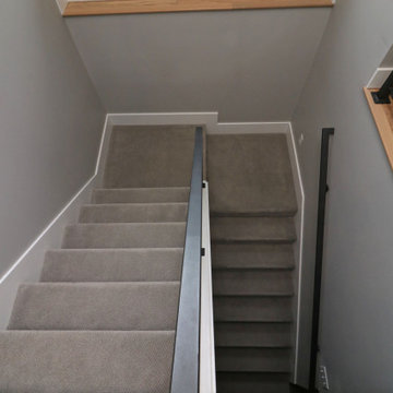 Textured carpet for stairs