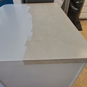 Epoxy counter coating