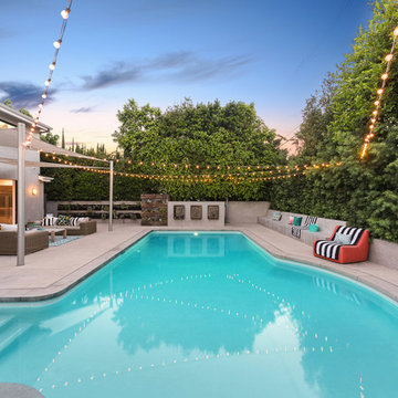 City Oasis Pool Landscape