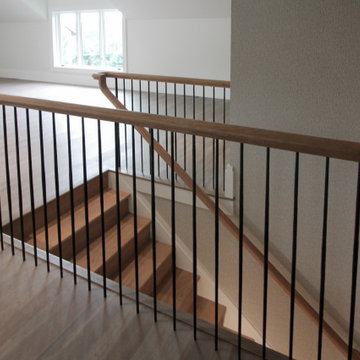 Project #81 | Modern Staircase with Integrated Seating