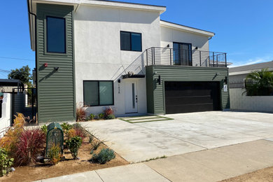 Example of a trendy exterior home design in Los Angeles