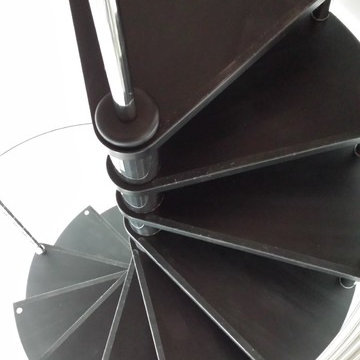 Scala a chiocciola inox