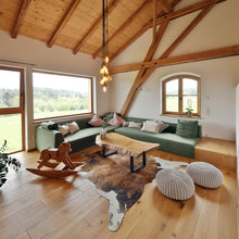 rustic chic - living rooms