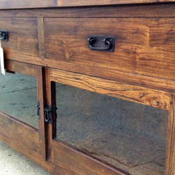 Wooden Duck Asia Credenza in Solid reclaimed teak - Buffets And Sideboards