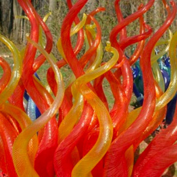 "Glass Grass" - Great Garden Sculptures