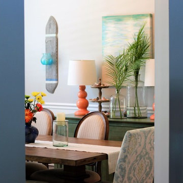 Coastal Contemporary Dining Room - Fleming Island