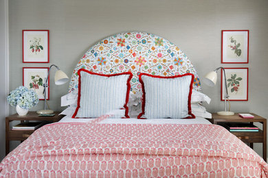 ブリスベンにあるトラディショナルスタイルのおしゃれな寝室