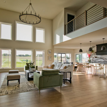 Wisconsin Country Luxe | Contemporary Textures with a Hint of Rustic Glam