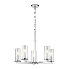 Chandelier 5-Light, Chrome