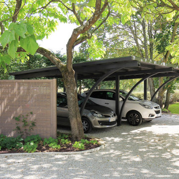 Abri / Carport / Poolhouse By Amboise Paysage