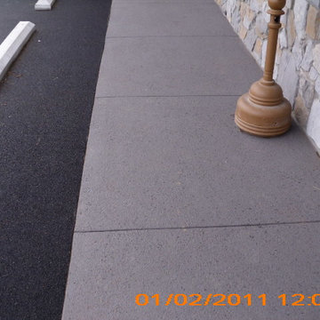Spray Texture Concrete Overlay