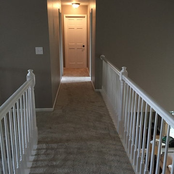 Complete house. Notably the white woodwork.
