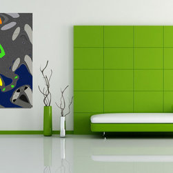 My art on wall - part 3 - MATRIX - Artwork
