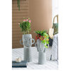 Head Planter Vase, Gray